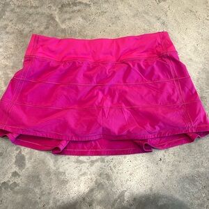 pink/purple lululemon skirt